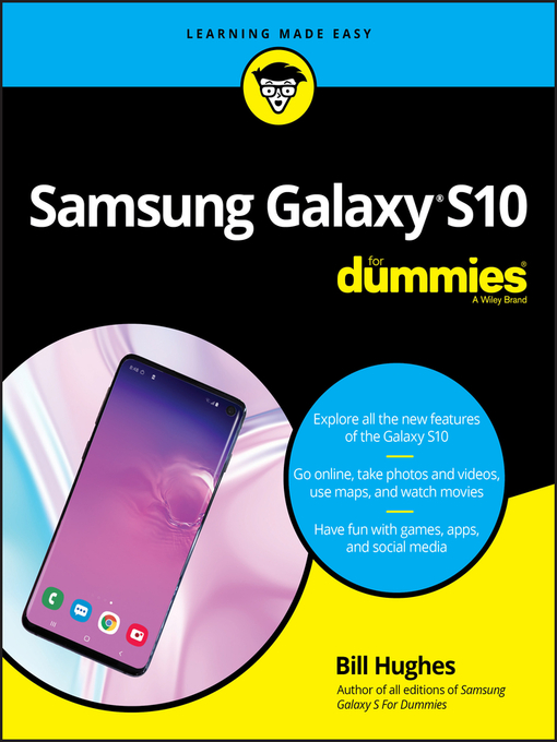 Title details for Samsung Galaxy S10 For Dummies by Bill Hughes - Available